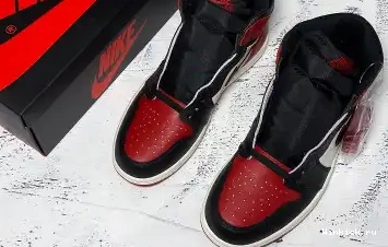 RETRO JORDAN BRED HIGH 1 TOE AIR OG 0416